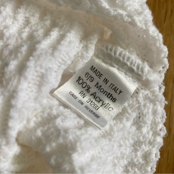 🌼3 for $20🌼 Baby knit white one piece - Picture 3 of 4